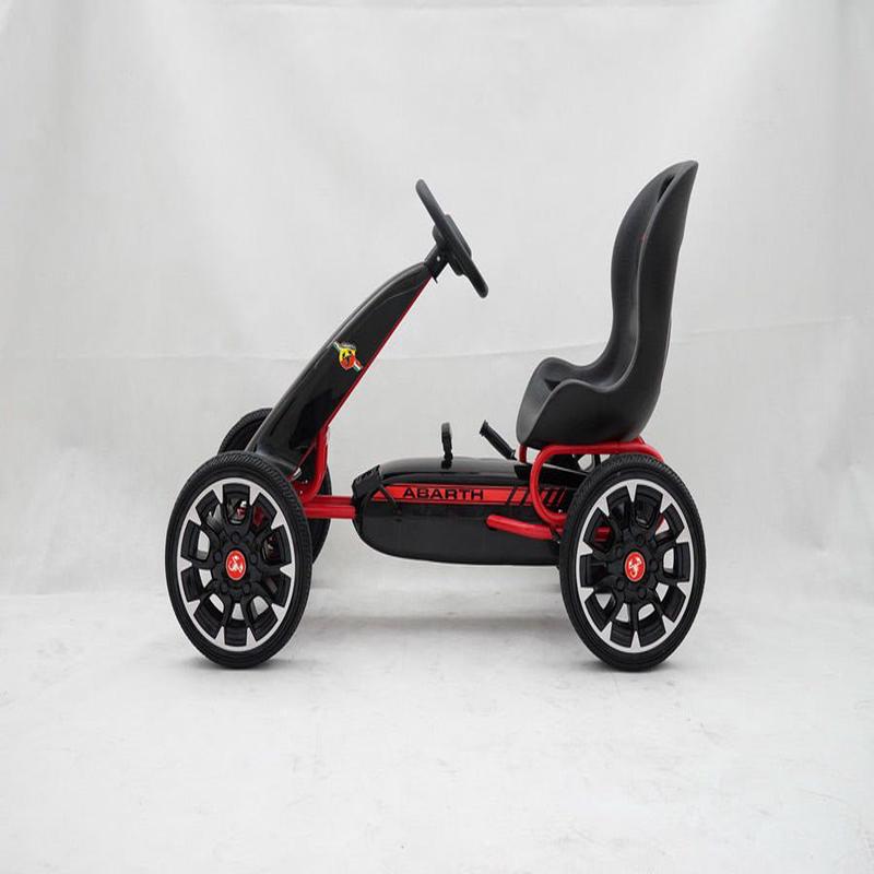 Go Cart Abarth Pedal Car Black LB-9388A/PB9388A