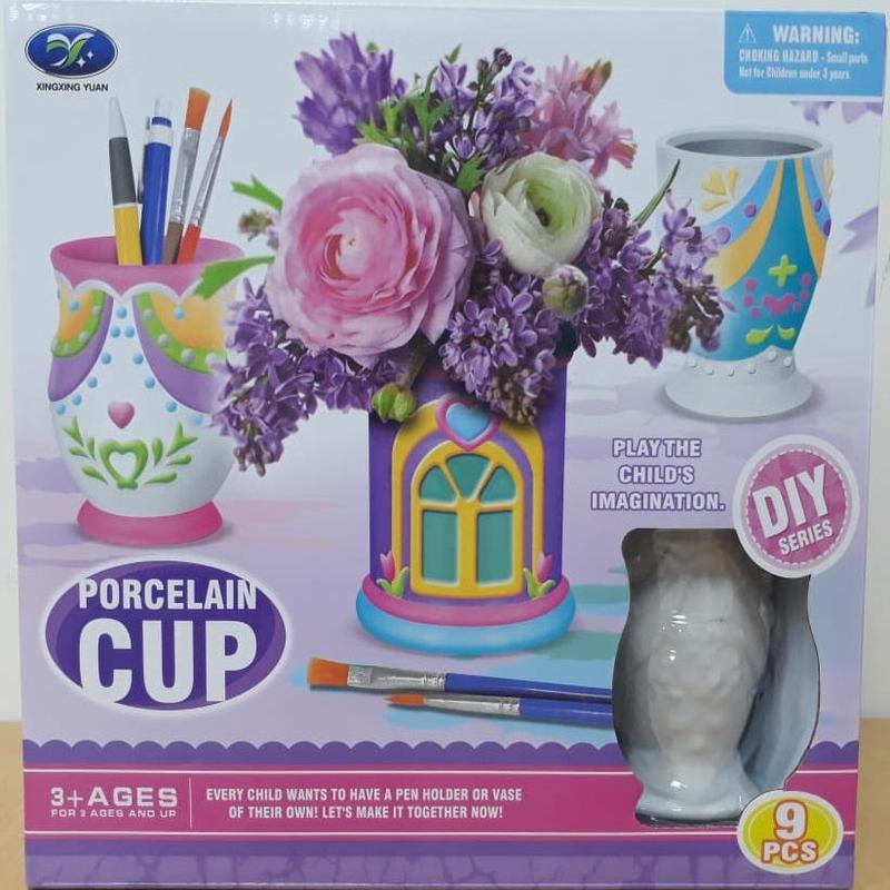 Paint Your Own DIY Porcelain Cup