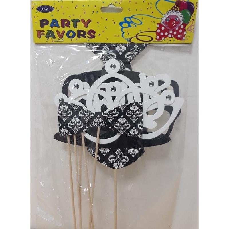 Party Favors - Wooden Stick Photo booth Props
