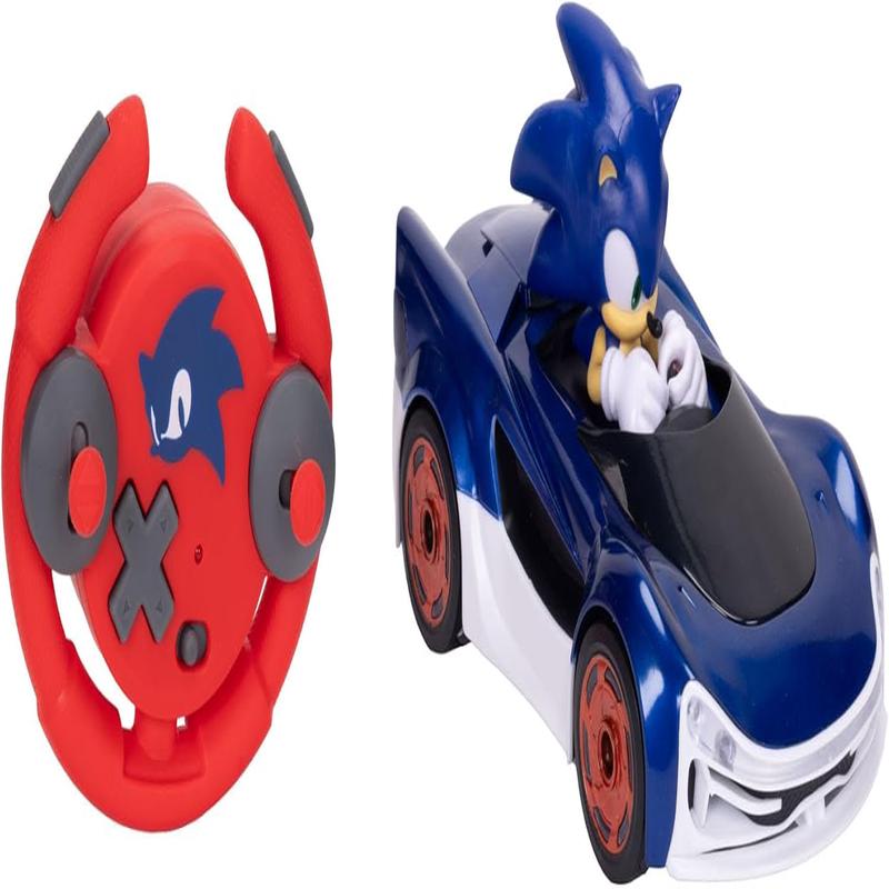 Sonic the Hedgehog Speed Star Lightning Drift RC Car 2.4GHz with LED Lights & 360 Spin  JAKKS Pacific (429974)