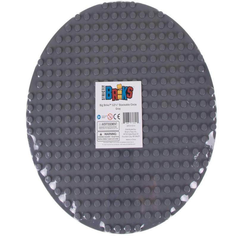 Strictly Briks Classic Baseplates Circle Brik Tower 12inch SB14080
