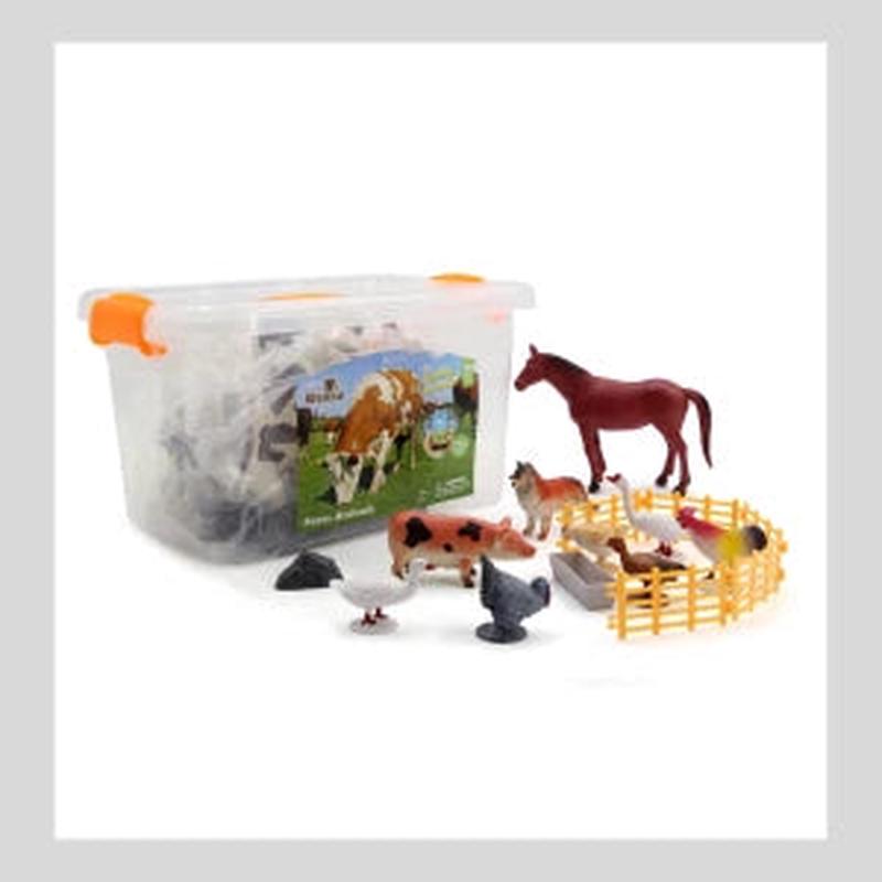 Wenno Farm Animals Playset 58pcs 6824