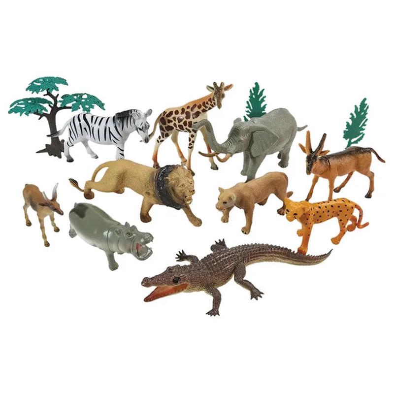 Wenno Wild Animals Playset 13pcs
